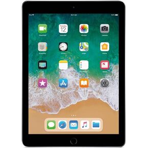 شاشة Apple iPad مقاس 9.7 بوصة مع WiFi ، 32 جيجابايت ، معرف Touch ، 2017 الوضع - Space Gray (متجدد)