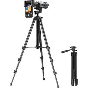 APEXEL High Power 60X HD Telephoto Lens, High Power Telephoto Mobile Cell Phone Lens with Extension Tripod and Wireless Remote for iPhone 15 Pro/14 Pro/13 Pro, Samsung and Most Smartphone