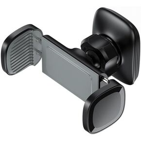 Magnetic Phone Mount for Gym/Forklift/Tractors/Heavy Equipment (Gray)