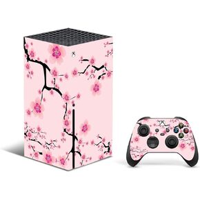 ZOOMHITSKINS Compatible with X1 Series X, Sakura Japan Pink Anime Cherry Blossom Kawaii Cute, Durable, Bubble-free, Made in USA