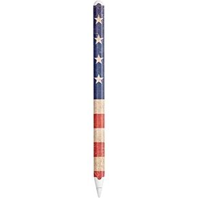Skinit Decal Other Skin Compatible with Apple Pencil (2nd Gen 2019) - Originally Designed Distressed American Flag Design