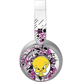 Skinit Skinit Audio Audio Skin متوافق مع سماعات الرأس السطحية - Warner Bros Tweety Bird المرخصة رسميًا مع تصميم الموقف
