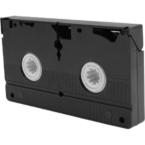 VHS Head Cleaner Tape for VCR, VHS Cleaner Head Cleaner, VCR VHS Head Cleaner Reusable Video Player Head Cleaning Tool Dry Technology No Fluid Required