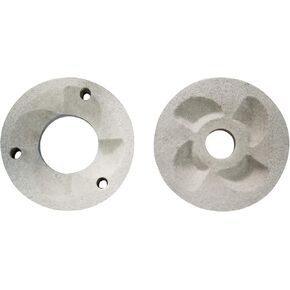 2PCS Sand Milling Sheets for 3000W 110V Electric Grain Mill, Grinding wheel for Wet & Dry Grinder