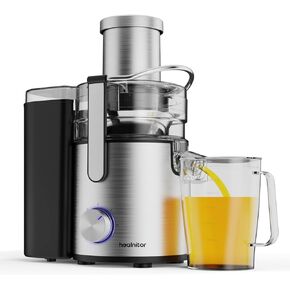 Healnitor 1000W 3-Speed LED Centrifugal Juicer Machines Vegetable and Fruit, 3.5" Big Wide Chute, Easy Clean, High Juice Yield, BPA Free, Stainless Steel