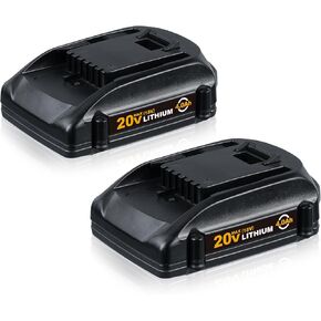 VANTTECH 2Pack WA3525 20V 3.0Ah بديل لبطارية Worx 20V WA3520 WG151s WG155s WG251s WG255s WG540s WG545s WG890 WG891 متوافق مع أدوات الطاقة اللاسلكية Worx 20V MAX in Kuwait