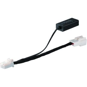 Dashcam Power Adapter (10-Pin Type B). Compatible with Toyota Avalon, RAV4, Prius, Camry, Lexus ES, GS, RX, RC, UX, Subaru Models. Built-in USB Power Source, Connects to Rear View Mirror
