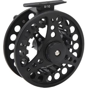 9/10 Fly Fishing Reel, Large Thorn Fly Reel, Smooth Fly Fishing Reel with Left and Right Hand Retrieval Conversion, 3 Bearings