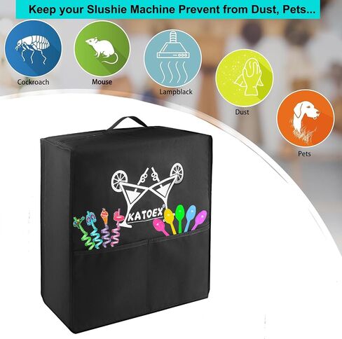 Slushie Machine Cover for Ninja SLUSHi, Frozen Slushie Machine Covers for Ninja FS301C/FS301/FS300/FS299 88oz Frozen Drink Covers, For INOVIVA Slushie Machine in Saudi Arabia