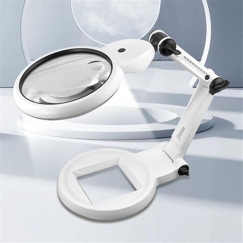 Folding Desktop Magnifying Glass with Primary and Secondary Maintenance Magnifying Glass in Saudi Arabia