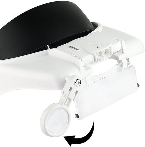 Mounted Magnifying Glass Multiple LED Lights Touch Switch Rechargeable Magnifying Glass in Saudi Arabia