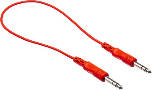 Hosa CSS-845 18-inch 1/4" TRS Balanced Patch Cables 8-Pack in Saudi Arabia