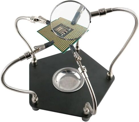 Auxiliary Clip Magnifying Glass Repair Welding Mobile Phone Repair Magnifying Glass in Saudi Arabia