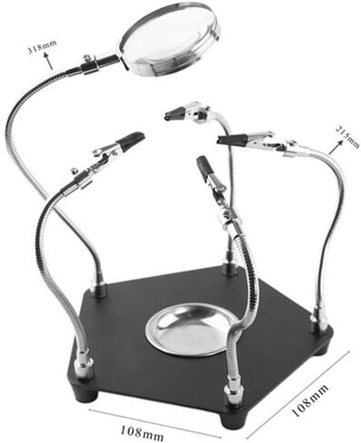 Auxiliary Clip Magnifying Glass Repair Welding Mobile Phone Repair Magnifying Glass in Saudi Arabia