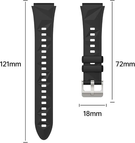 Watch Bands for HUAWEI Watch GT5 41mm, GT4 41mm, Silicone Straps in Saudi Arabia