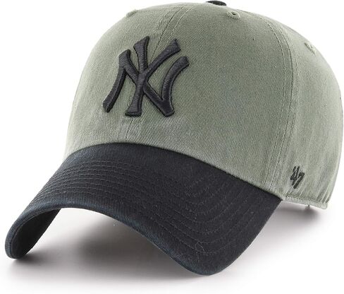 قبعة '47 MLB New York Yankees Brand Navy Basic Logo Clean Up Home قابلة للتعديل in Saudi Arabia