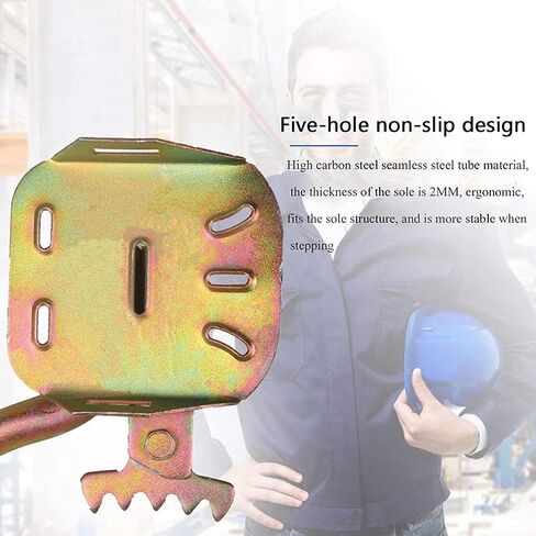 Tree Climbing Gear,Climbing Trees Artifact Electrician Wooden Pole Foot Buckle,for Hunting Observation,Picking Fruit,Coconut,Simple to Use,model600 in Saudi Arabia