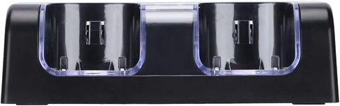 Acouto Dual Charge Station Dock لـ Remote Noisel Tery القابلة لإعادة الشحن مع سلك الطاقة لمحطة الشحن المستقرة والمحمولة المستقرة لـ G (Black) in Saudi Arabia