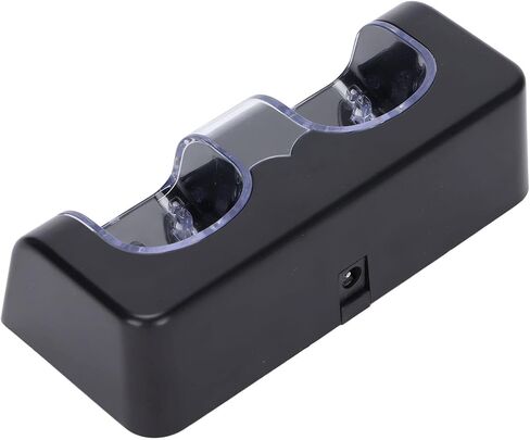 Acouto Dual Charge Station Dock لـ Remote Noisel Tery القابلة لإعادة الشحن مع سلك الطاقة لمحطة الشحن المستقرة والمحمولة المستقرة لـ G (Black) in Saudi Arabia