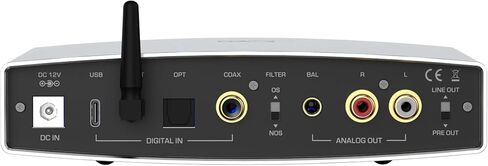 Shanling EH2 24-bit R2R DAC Bluetooth 5.2 LDAC Headphone Amplifier (Silver) in Saudi Arabia
