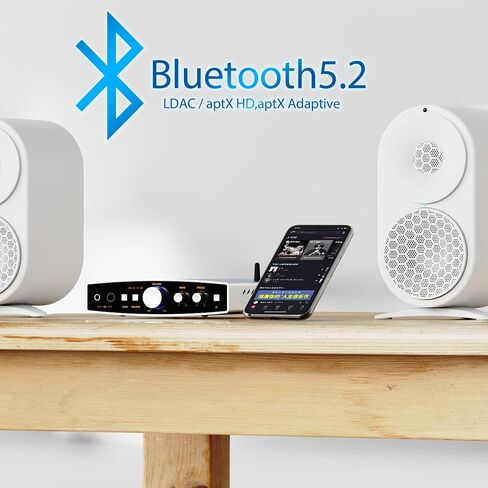 Shanling EH2 24-bit R2R DAC Bluetooth 5.2 LDAC Headphone Amplifier (Silver) in Saudi Arabia