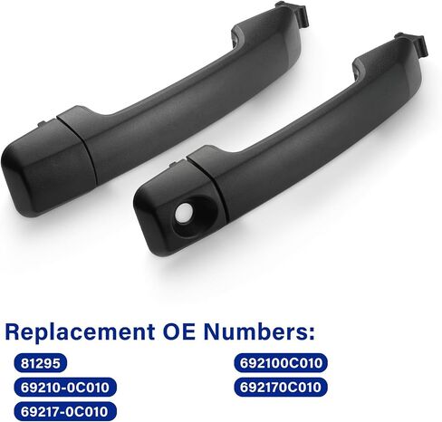 Tailgate Handle Latch with Backup Camera Hole for Toyota Tundra 2007-2013,Replaces# 69090-0C051, 690900C051, 81214 in Saudi Arabia