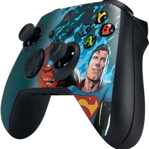Skinit Skinit Gaming Gaming Skin متوافق مع جهاز التحكم Xbox Series X - Cover Comics Superman Action Comics مرخصة رسميًا. in Kuwait