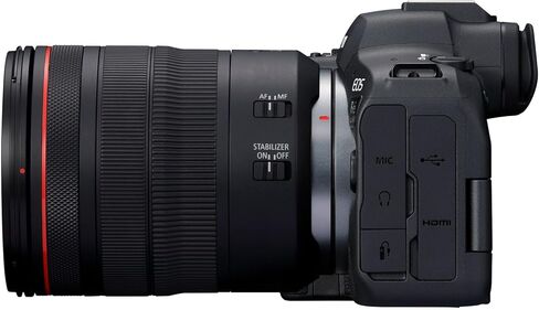 Canon EOS R6 Mark II Full Frame Mirrorless Camera Body with RF 24-105mm F4 L is USM Lens 5666C011 (Renewed) Bundle with Deco Gear Photography Bag + Microphone + Monopod + Software & Accessories Kit in Saudi Arabia