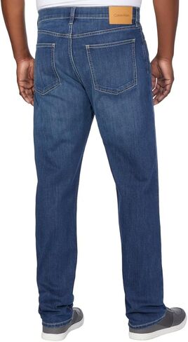 Calvin Klein Men's Slim Straight Jean (as1, Waist_Inseam, Numeric_40, Numeric_34, Secaucus HS) in Saudi Arabia