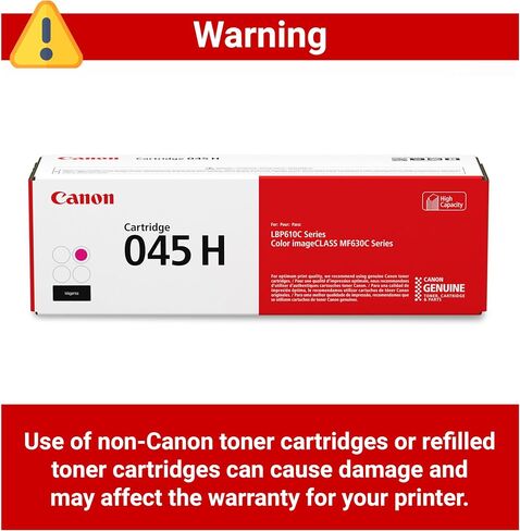 Canon Genuine 045 Black Toner Cartridge High Capacity Compatible with LBP612Cdw, MF632Cdw, MF634Cdw in Kuwait