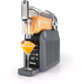 Machine Slushie ، صانع مشروبات 88 أوقية المجمدة مع 7 برامج محددة مسبقًا ، لا يوجد أي جليد مطلوب لمارغريتا المجمدة ، والأسلاك ، والفراب ، والميلك شيك