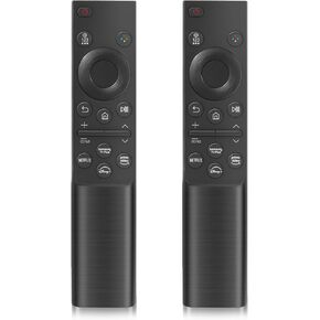2PCS Nmaayss Replacement Remote for Samsung Smart TV Remote, Compatible with All Samsung Smart TV, LED, LCD, HDTV, 3D, Frame Curved QLED TVs