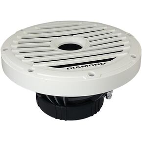 MS104SL - 10" Marine Subwoofer w/Grill, Motorsport Powerful Bass, Marine Audio System