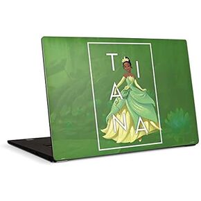 Skinit Decal Laptop Skin Compatible with Dell XPS 15in (2017) - Officially Licensed Disney Princess Tiana Floral Design