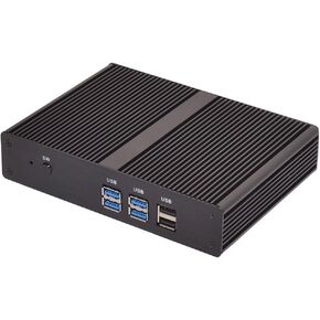 HUNSN Fanless Mini PC, Desktop Computer, HTPC, Kodi Box, Intel 3205U / 3215U / 3755U / 3558U, BM05, VGA, HDMI, LAN, 4 x USB3.0, 2 x USB2.0, Barebone, NO RAM, NO Storage, NO System