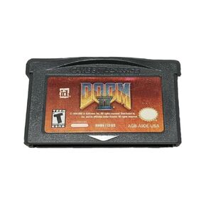 Doom II Hell On Earth Game Cartridge for Game Boy Advance GBA US Version