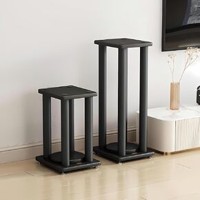 منصة مكبر الصوت الثقيلة ، يحمل كل من مكبرات الصوت من مكبرات الصوت 88 رطلاً ، وتصميم MDF الممتصة للاهتزاز ، ومواقف مكبر الصوت مع القدمين والعجلات العالمية ، يمكن نقلها وتدويرها 360 درجة (70 سم/27.5 بوصة)