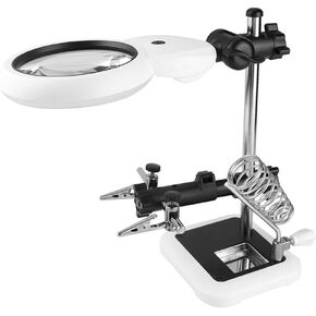 High Definition LED Desktop Magnifying Glass Reading Electronic Inspection and Maintenance