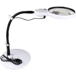 Desktop Magnifying Glass Cold and Warm Light Multifunctional Hose Desktop Magnifying Glass