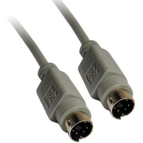 6 Ft Mini Din 6-pin Male to Male PS2 PS/2 Cable for Keyboard Mouse KVM