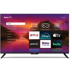 Roku 50" Select 4K LED Smart TV with Streaming Capability, TV Apps, Wi-Fi, Voice control Remote - 50R4A4 (Renewed)