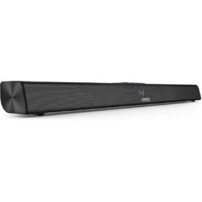 Monster Soundbar SB100 Sound Bar for Smart TV, 120W Soundbar with DSP Dynamic Sound, LED Display, Easy Setup, Bluetooth 5.4, Wall Mountable