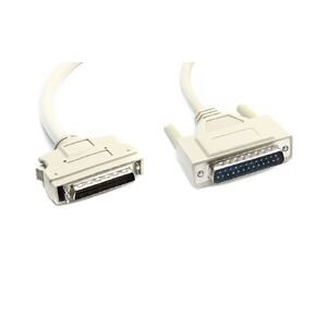 RiteAV 6ft HPDB50 to DB25 SCSI Male to Male Cable Beige