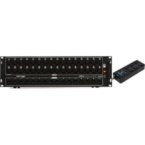 Behringer S32 32-input / 16-output Digital Stage Box and SS-6B 6-outlet Surge Suppressor Strip