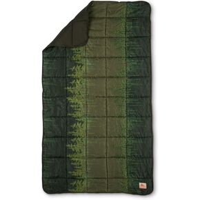 Kelty | Bestie Blanket Winter Moss Treeline - Lightweight, Cozy Large 1P Blanket - Twin