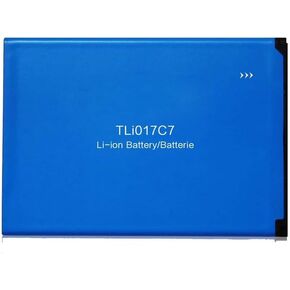 Replacement TLi017C7 Battery Compatible with Al-Catel Flip 4 4056, 4056W | 1850mAh | TLi017C7,Flip 2 4058G,Flip Go 4058W, Classic 4058R 3.8V 1850mAh