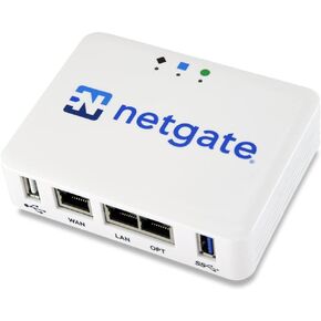 Netgate 1100 pfSense+ Security Gateway | VPN, Router, Firewall | Lifetime TAC Lite Support | 3X 1 GbE Ports | Protect Your Network with This Fully Featured, Professional Network Security Appliance.