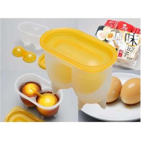 Japanese seasoned egg maker soy sause 2eggs, Easy to make with boiled eggs