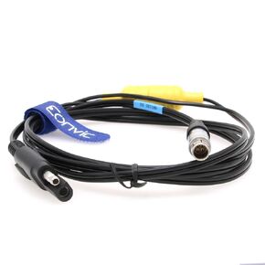 Eonvic A00709 ODU 4 Pin Male to SAE 2 Pin Power Cable for SATEL Easy Pro 35W Radio Modem (2M)