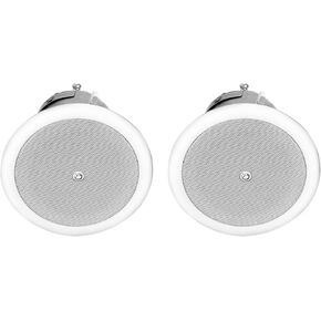 AtlasIED FAP62T Strategy II 6-inch 32W 70/100V Ceiling Speaker System - White